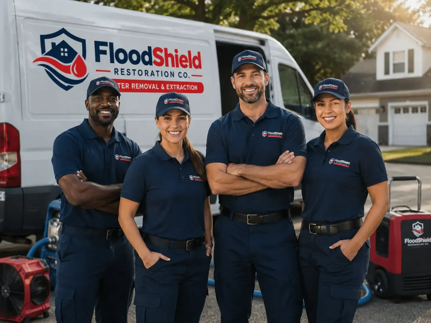 Flood Damage Restoration company in Exchange, WV